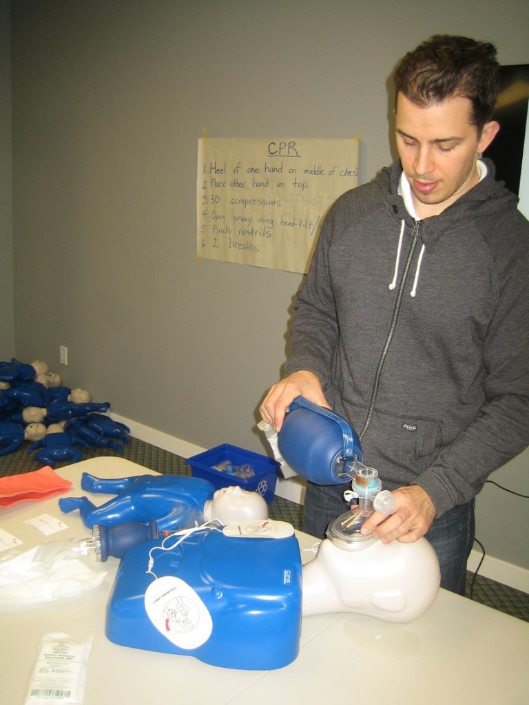 Standard first aid re-certifications include CPR