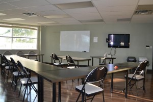 Red Deer First Aid lecture room