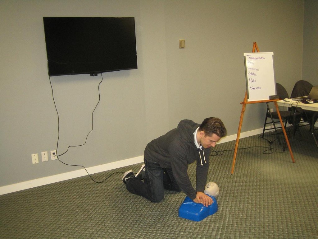 CPR level "A" training